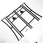 Дровница для дачи разборная 103-204R-B металлическая 103-204R-B - фото 119680