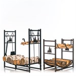 Дровница для дачи разборная 103-204R-B металлическая 103-204R-B - фото 119682