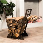 Дровница разборная для камина 103-220R-Br металл 103-220R-Br - фото 119683