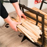 Дровница разборная для камина 103-220R-Br металл 103-220R-Br - фото 119688