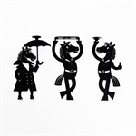 металлический декор для полок