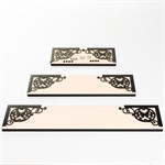 3 полки разной длинны