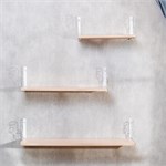 комплект настенных полок разной длинны