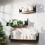 3 настенные полки в комплекте