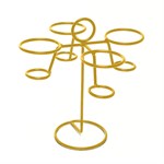 стойка для сервировки стола цв.золотой