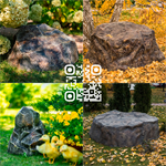 крышка люка камень