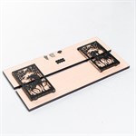 полка с кронштейнами