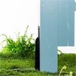 металлическая опора для забора