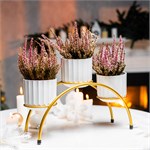 новогодняя цветочница