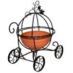 Подставка для цветов тыква-карета цена 1600 руб.