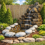 декор в саду