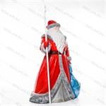 новогодняя скульптура дед мороз u09379 стеклопластик купить