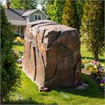 садовый камень из стеклопластика