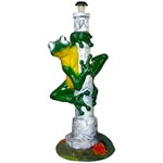 Садовая фигура Лягушка на столбе U07566 - фото 12114