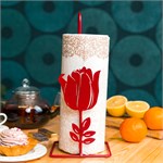 подставка для бумажных полотенец с дизайном тюльпан