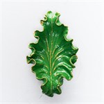 подставка лист цв.зелёный