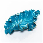 подставка лист цв.синий