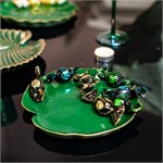 Декоративная подставка Лист кувшинки U09459 полистоун U09459 - фото 121330