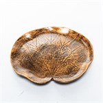 Декоративная подставка Лист кувшинки U09459 полистоун U09459 - фото 121340