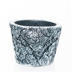 мраморное кашпо высота 19 см диаметр 15 см