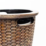 Кашпо Плетёное U09457 из полистоуна, высота 27 см, диаметр 20 см U09457 - фото 121510