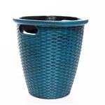 плетёное кашпо высота 30 см диаметр 25 см