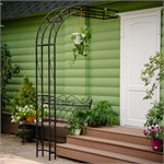 Арка пристенная разборная металлическая 863-40R высота 270 см 863-40R - фото 121576