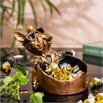 Конфетница Бульдог U09392 полистоун U09392 - фото 121828