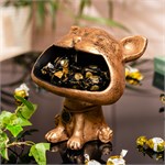 конфетница U09396 цв. золотой