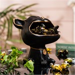 конфетница U09396 цв.черный