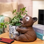 кашпо медведь