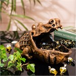 крокодил из полистоуна