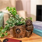 кашпо под золото