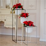 Стойка напольная для цветов лофт 66-422 металл h=60 см 66-422 - фото 122069
