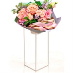 Стойка напольная для цветов лофт 66-422 металл h=60 см 66-422 - фото 122071