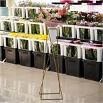 Подставка  напольная Лофт для цветов 66-436 h=1м 66-436 - фото 122097