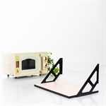 полка с кронштейнами