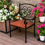 садовое кресло 303-032 металл ДПК дерево