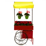 Торговое оборудование 60-002 h=205 см металл и дерево 60-002 - фото 122556