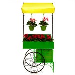 Торговое оборудование 60-002 h=205 см металл и дерево 60-002 - фото 122557