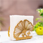 металлическая салфетница гинкго 703-061 экостиль
