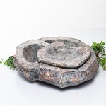 декоративный фонтан с клумбой U09449 полистоун