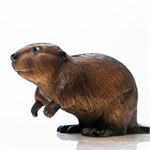 Фигура садовая Бобёр малый U09389 стеклопластик h=35 см U09389 - фото 123270