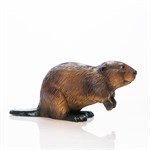 Фигура садовая Бобёр малый U09389 стеклопластик h=35 см U09389 - фото 123271