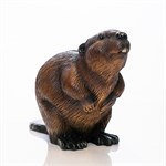 детская  фигура бобра стеклопластик 43 см садовый декор