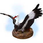Гнездо с аистом F07734