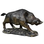 Кабан скульптура из стеклопластика