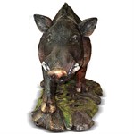 Кабан большой фигура для сада