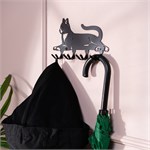 вешалка черный кот