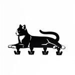 ключница черный кот